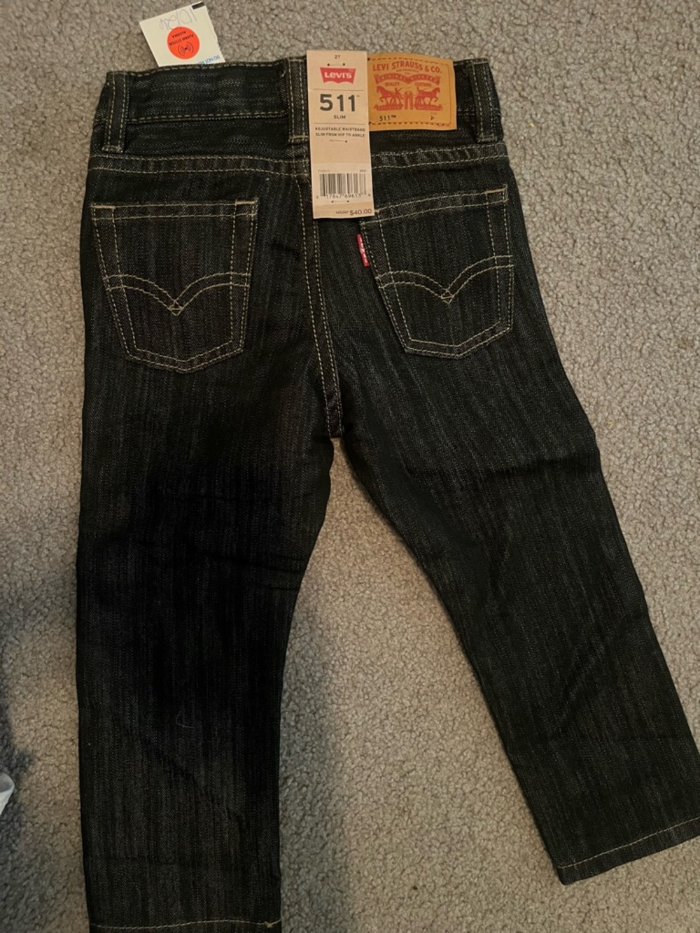 Levi's 511 Slim Jeans - Black Denim